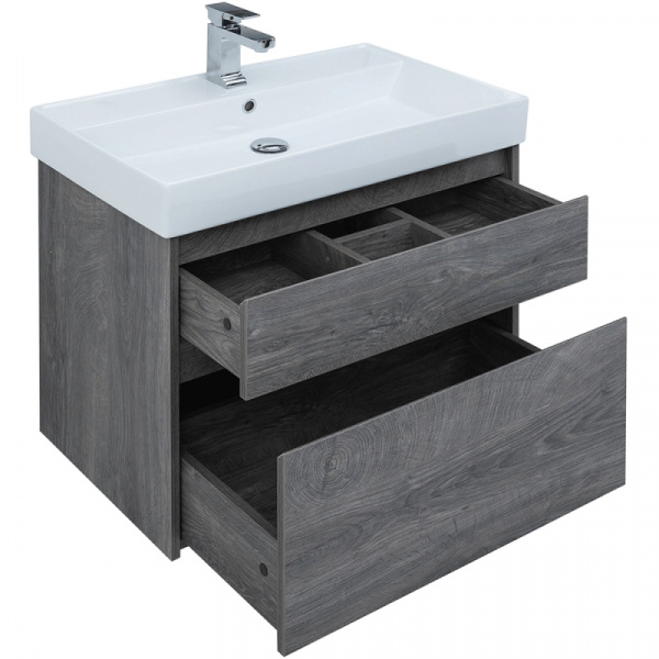 Комплект мебели для ванной Aquanet Nova Lite 60 242920 подвесной Дуб рошелье