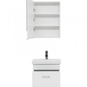 Комплект мебели для ванной Aquanet Нота 50 254063 Белый
