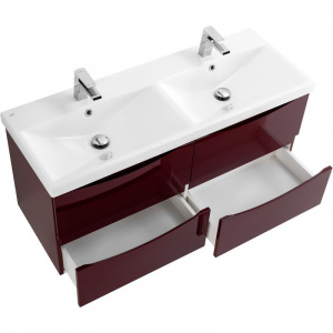 Тумба Bordo Lucido 117,2 см BelBagno Marino MARINO-CER-1200-4C-SO-2-BRDL-P