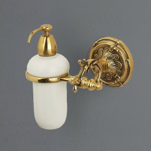 Дозатор для жидкого мыла Art&Max Barocco AM-1788-Do-Ant Античное золото