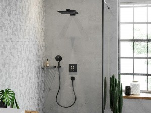Ручной душ Hansgrohe Raindance Select S EcoSmart 26531670 Черный матовый