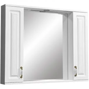 Зеркало со шкафом Stella Polar Кармела 100 SP-00000187 Ольха белая