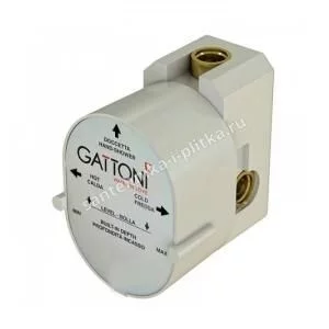 Gattoni GBOX Универсальная монтажная коробка под встраиваемый смеситель для душа с 1-м выходом, входы 1/2", цвет хром