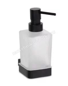 Дозатор жидкого мыла Bemeta Nero 135009040 6.5 x 12 x 15 см настенный, черный