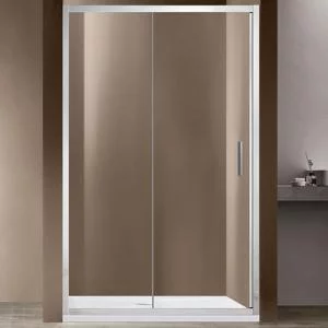 Душевая дверь Vincea Garda 150 VDS-1G150CL профиль Хром стекло прозрачное