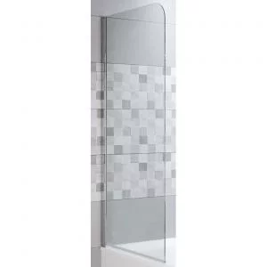 Шторка на ванну Riho Novik Z108 80 G003043120 (GZT9300075) профиль Хром стекло прозрачное