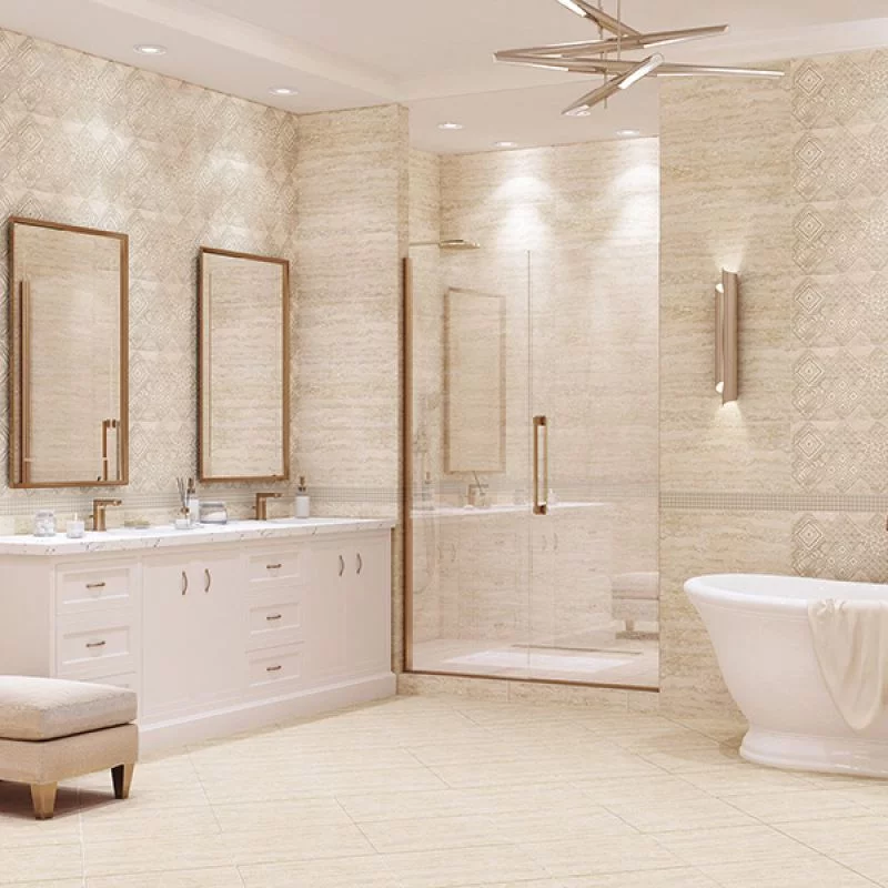 Размер плитки в ванной комнате: какой подойдёт лучше? 