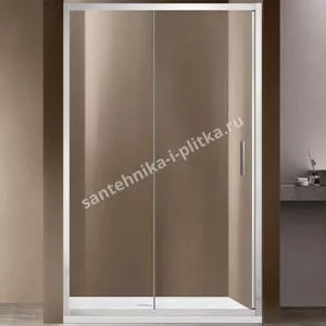 Душевая дверь Vincea Garda VDS-1G140CL 140x190 профиль Хром стекло прозрачное