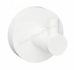 Крючок Bemeta White 104106024 5.5 x 5 x 5.5 см для одежды, белый
